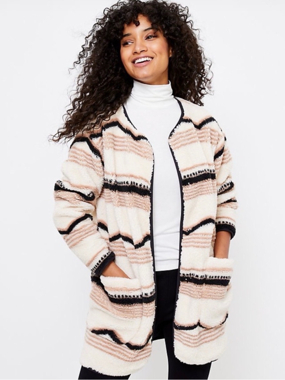 LOFT Lou & Grey Ski Lodge Cozy Up Coat
Women’s large